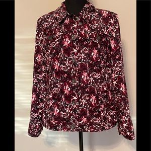 Christopher & Banks Woman’s Button Jacket